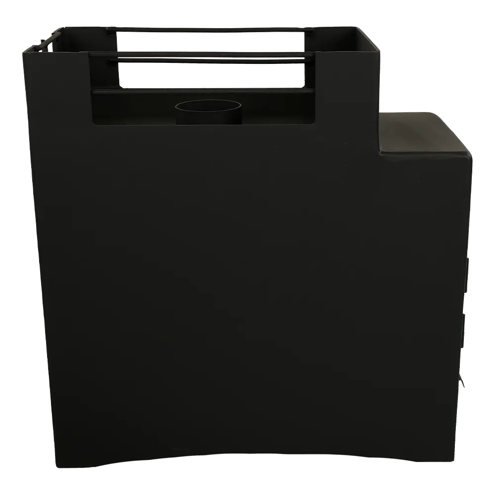 Банная печь Огонь с тоннелем 22 куб.м. МД