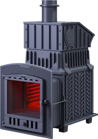 Чугунная банная печь Grom 30 (П2) Президент 1000/50 Талькохлорит