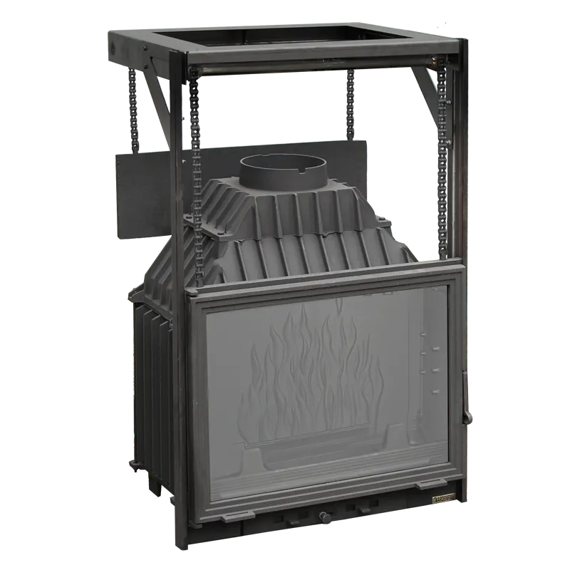 Каминная чугунная топка Камилла 700П