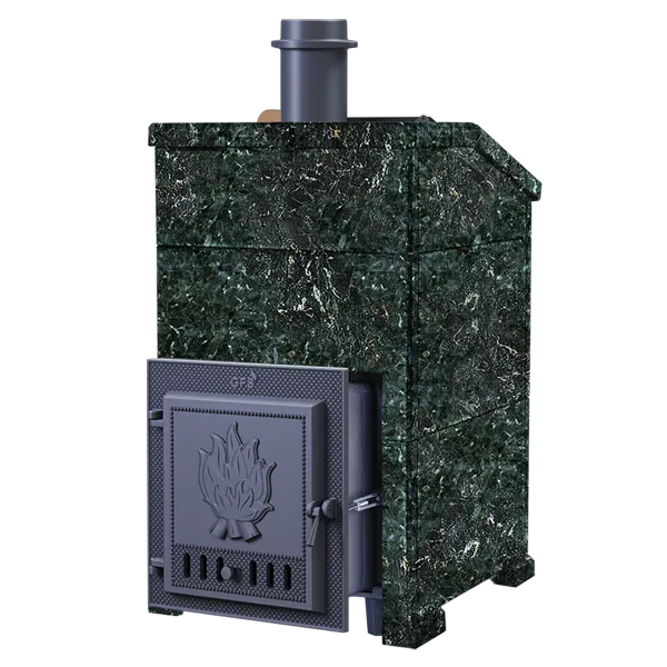 Чугунная банная печь GFS ЗК 45 Президент 1140/50 Серпентинит
