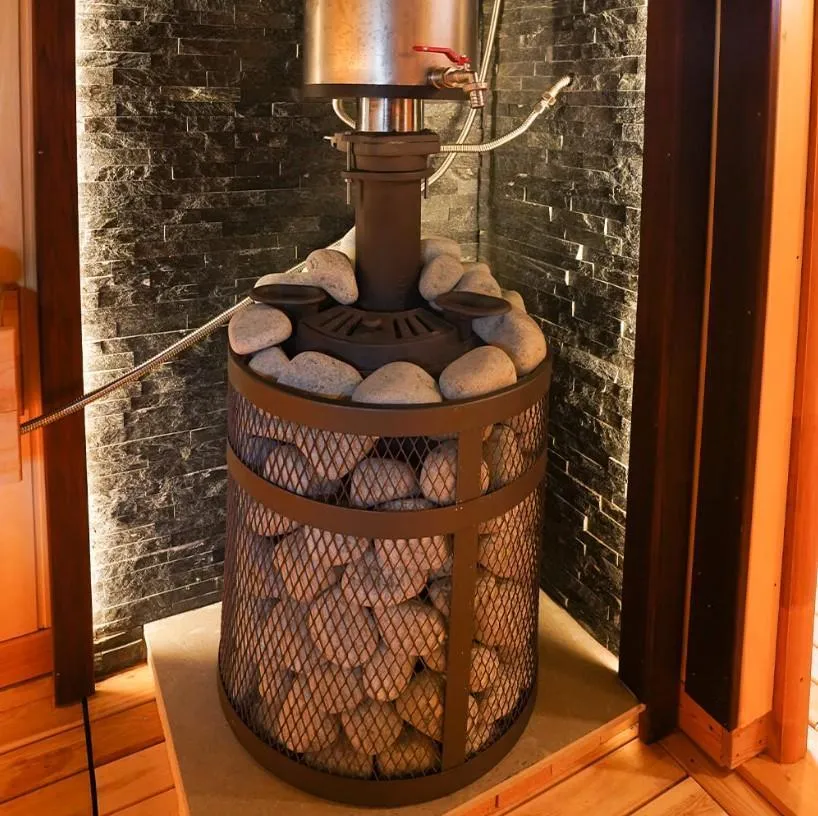 Чугунная печь для бани Искандер ЗК 16 (П2) Ураган