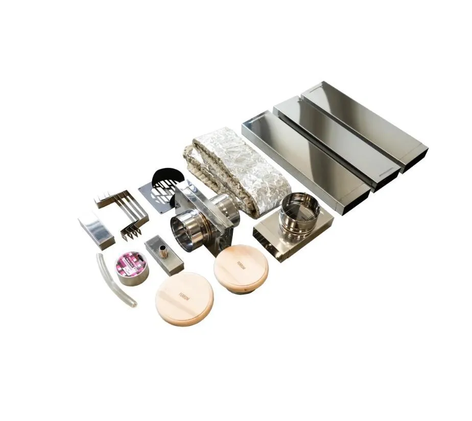 Вентиляция для бани горизонтальная Поток