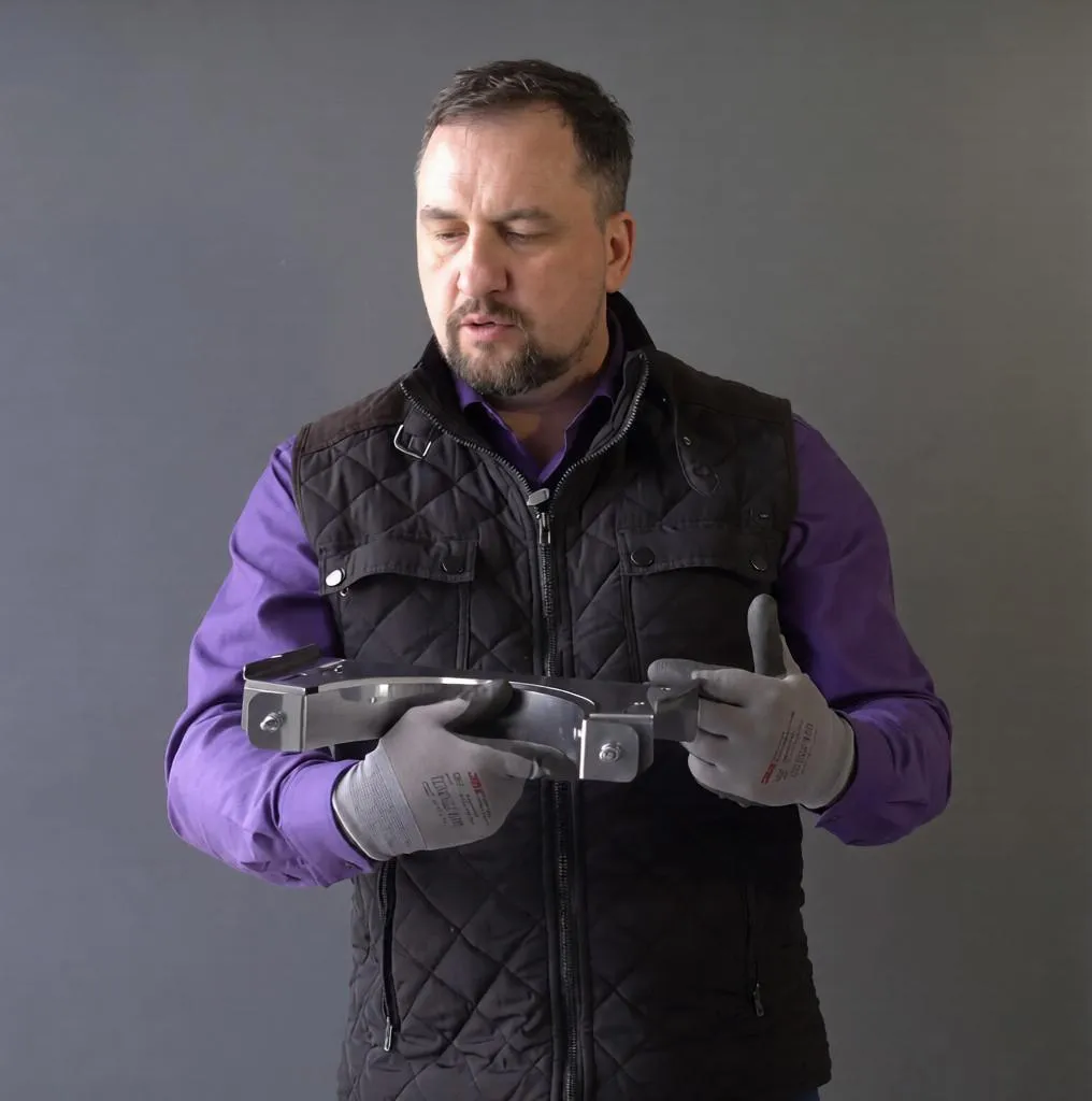 Хомут стеновой (AISI 430/1мм) Ф350