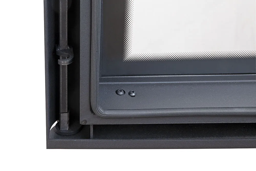 Печь-камин Прага три стекла