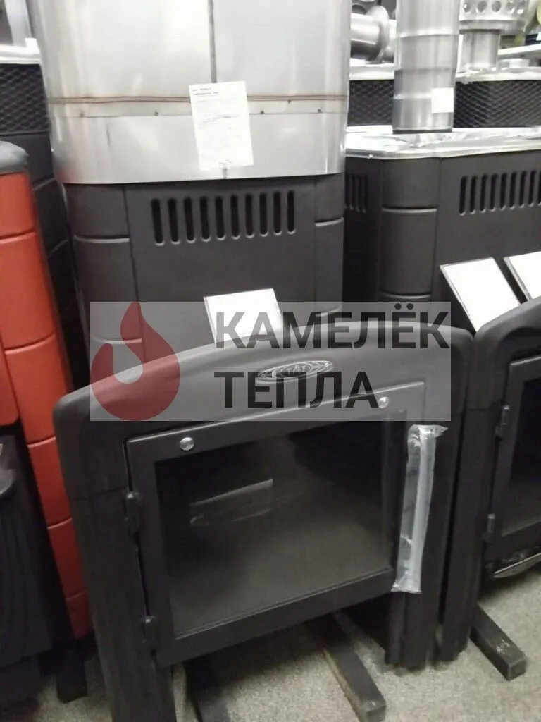 Банная печь Бирюса 2013 Карбон Витра ЗК антрацит
