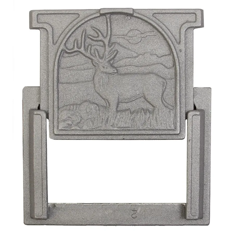 ДПр-3 "Марал" Чугунная дверка прочистная неокрашенная 200х157,5х54