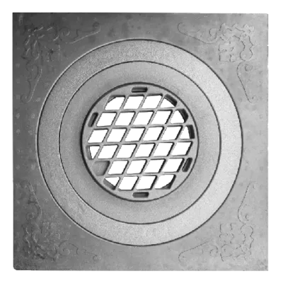 РГ-3 Чугунная решетка-гриль "Сибирячка" Ø275х15