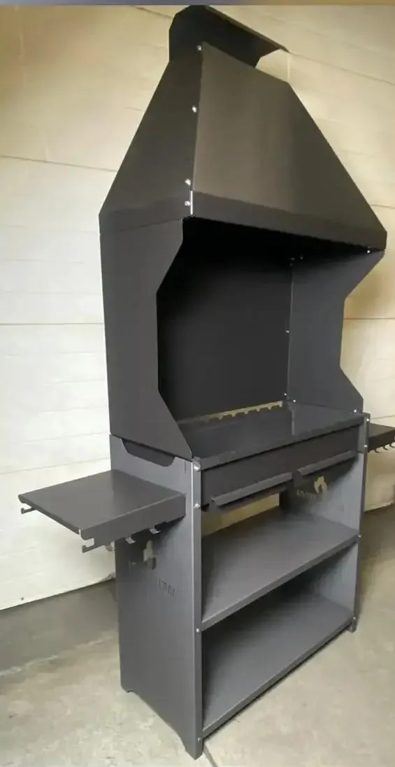 Мангал Народный 800 с зонтом