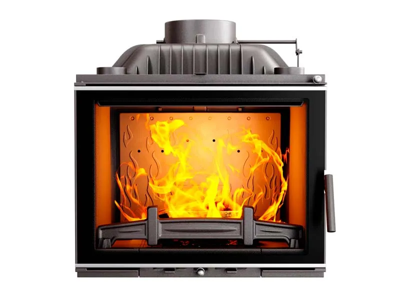 Каминная чугунная топка KAWMET W17 Dekor 12,3 кВт EKO