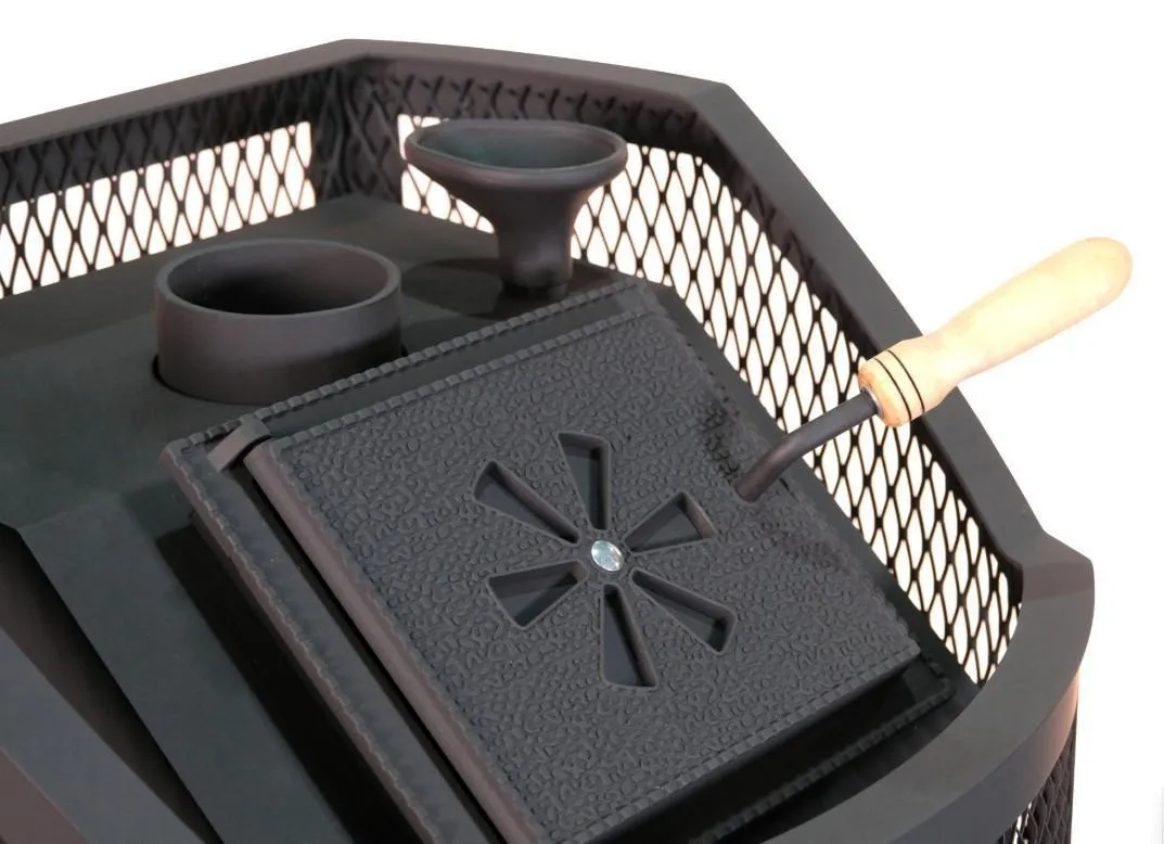 Банная печь Сибирь ЗК Панорамная дверца