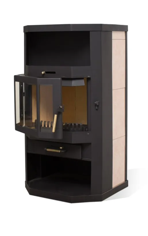 Стальная печь-камин Ангара Аква Стальная печь-камин Ангара Аква