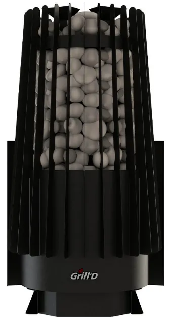 Стальная банная печь Cometa Vega 180 Window