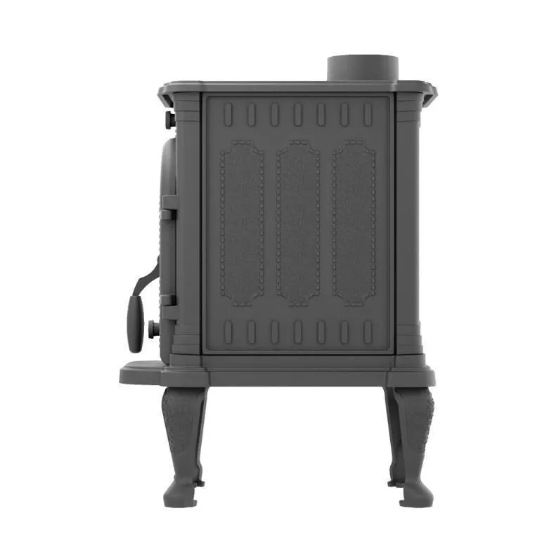 Чугунная печь-камин отопительная ПМЧ-6С