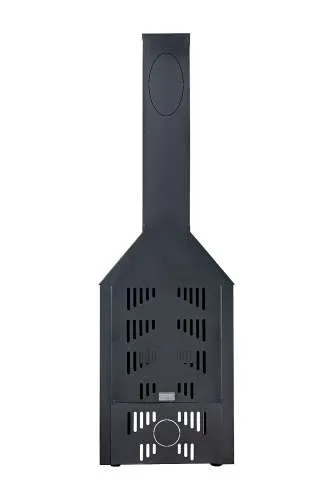 Печь-камин Прага три стекла