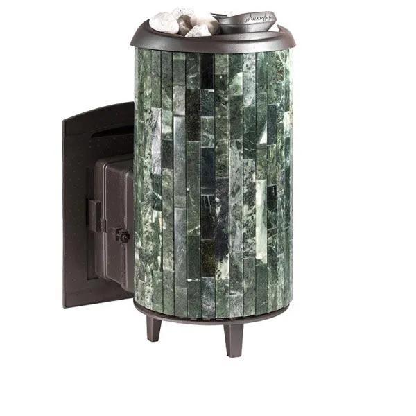 Чугунная банная печь Атмосфера XL ламели «Змеевик» наборный