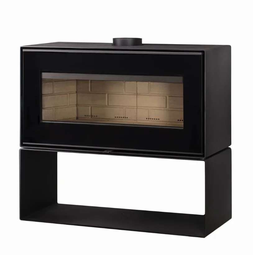 Стальная печь-камин Монблан Стальная печь-камин Монблан