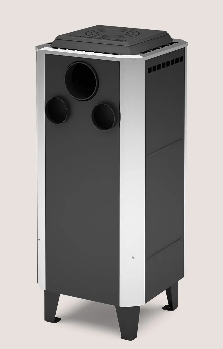 Печь-камин Вертикаль металлика Печь-камин Вертикаль металлика