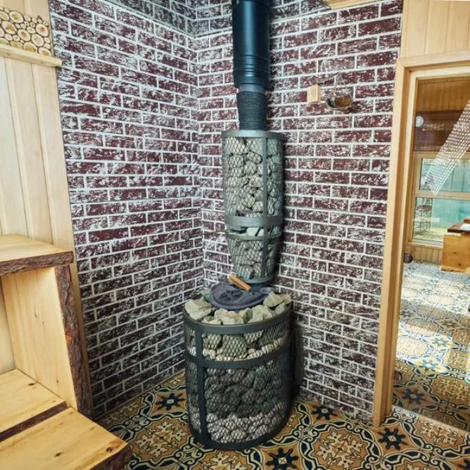 Чугунная печь для бани Искандер ЗК 16 (П2) Ураган