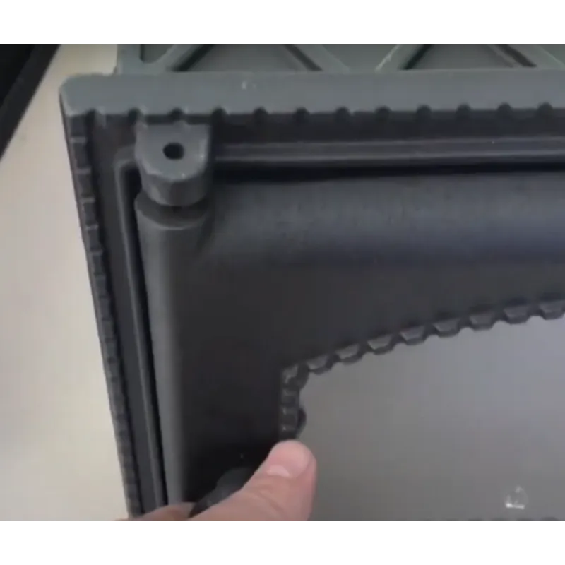 ДПС-ДТ-6АС Стальная печная духовка с чугунной дверцей под стекло 345х289х500