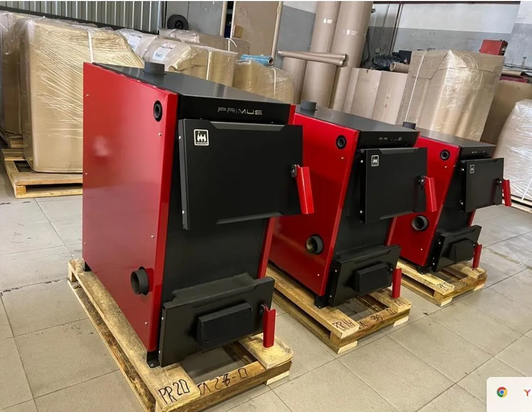 Твердотопливный котел PRIMUS В 26кВт (без варочной поверхности)