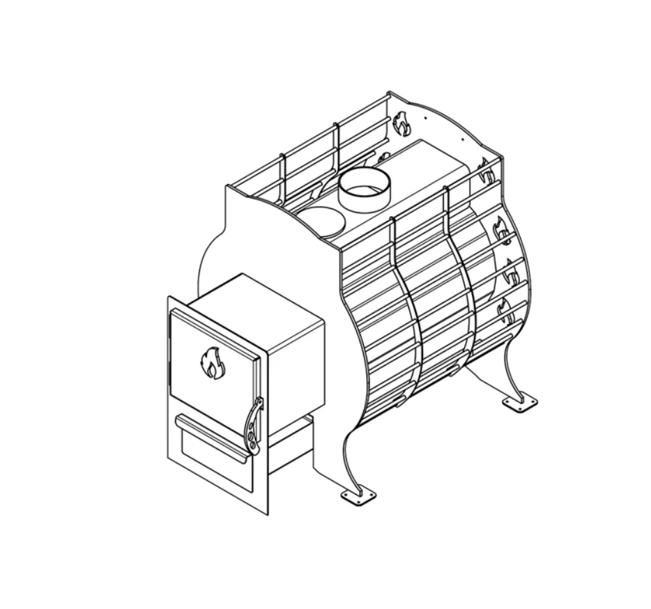 Банная печь Кельты 16 куб.м. ЧД Кельты