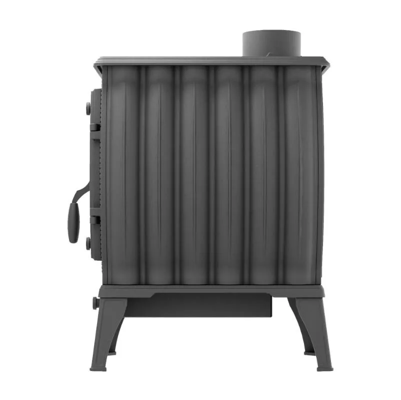 Чугунная печь-камин отопительная ПМЧ-10С