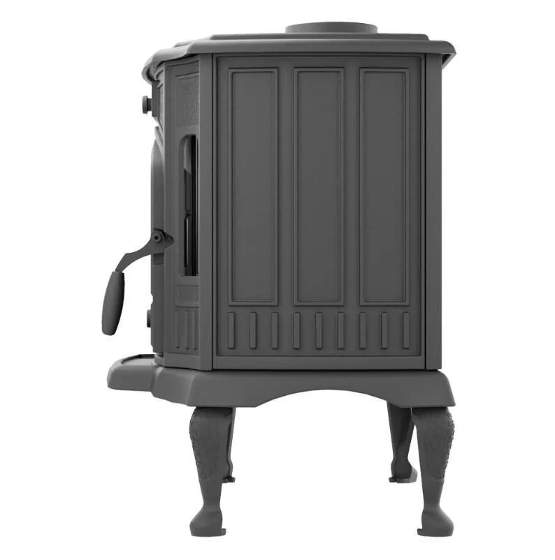 Чугунная печь-камин отопительная ПМЧ-9АС