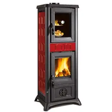 Печь-камин La Nordica Gemma Forno 5.0 Ceramica Elegance Bordeaux (бордовый)
