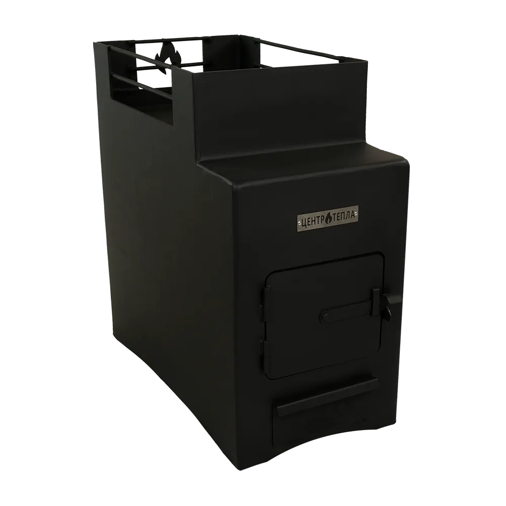 Банная печь Огонь с тоннелем 22 куб.м. МД