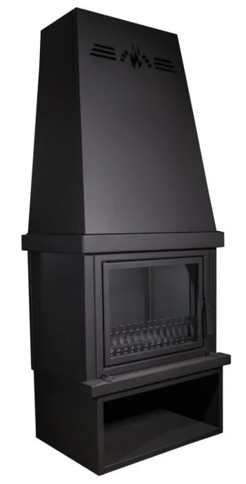 Стальная печь-камин Викинг
