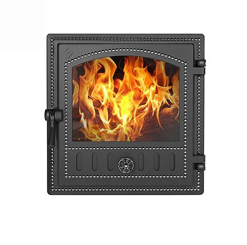 Чугунная каминная дверка ВЕЗУВИЙ 280 (Антрацит)