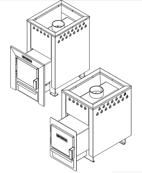 Схема печи Евгения Лайт
