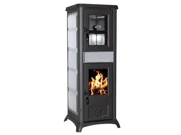 Печь-камин La Nordica Gemma Forno 165 Petra (серый камень)