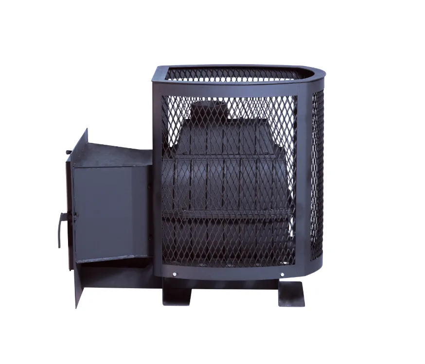 Чугунная банная печь Сибирь 20 панорамная дверца сетка Чугунная банная печь Сибирь 20 панорамная дверца сетка