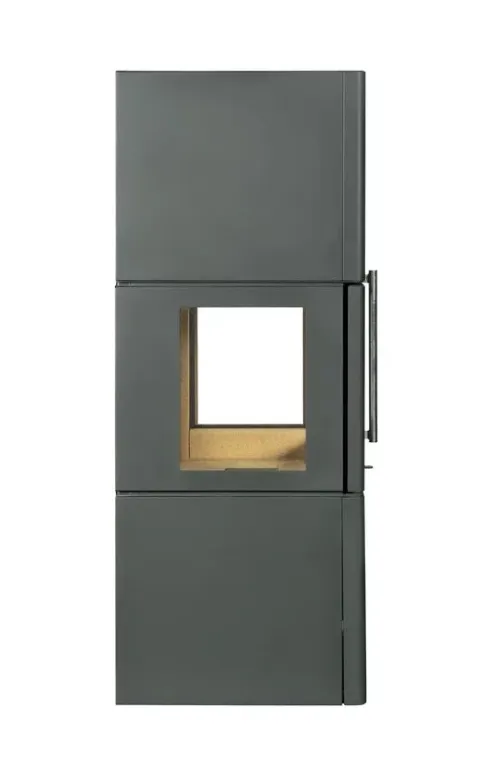 Печь-камин Крит черный