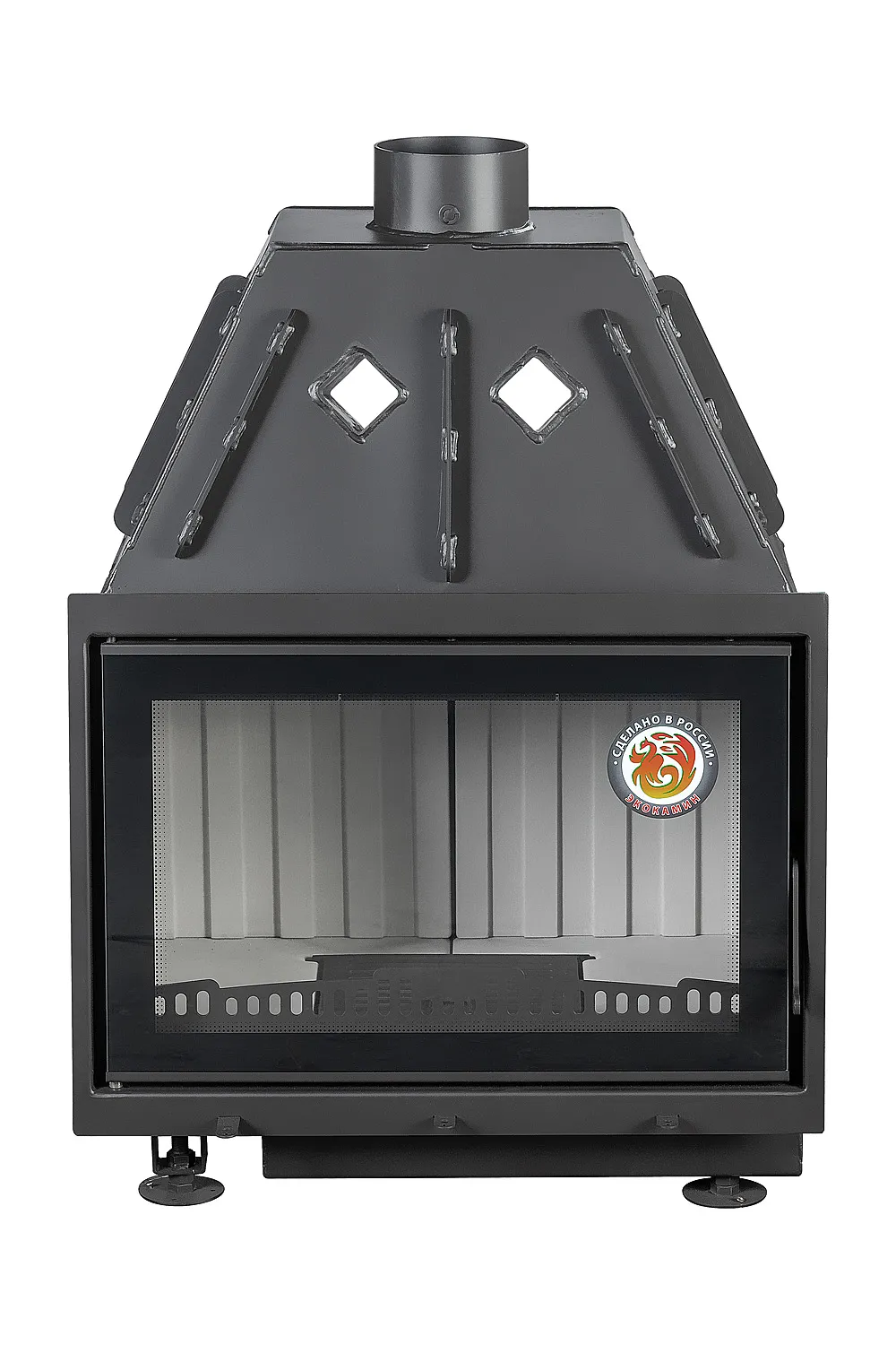 Каминная стальная топка Альфа 700-150