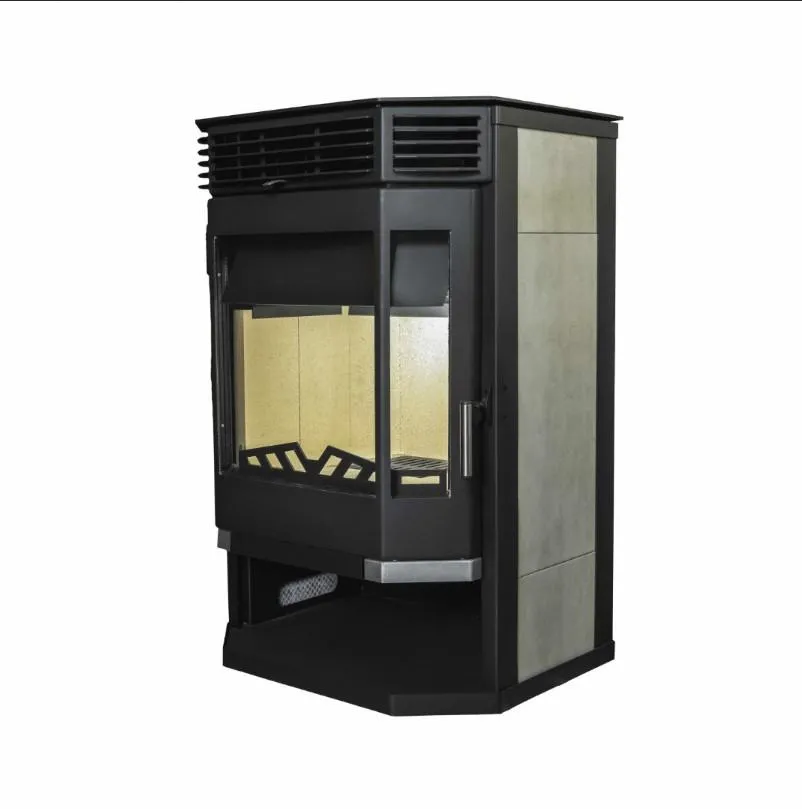 Стальная Печь-камин Ангара 12 Аква