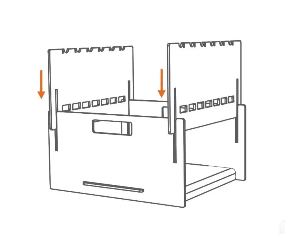 Мангал разборный