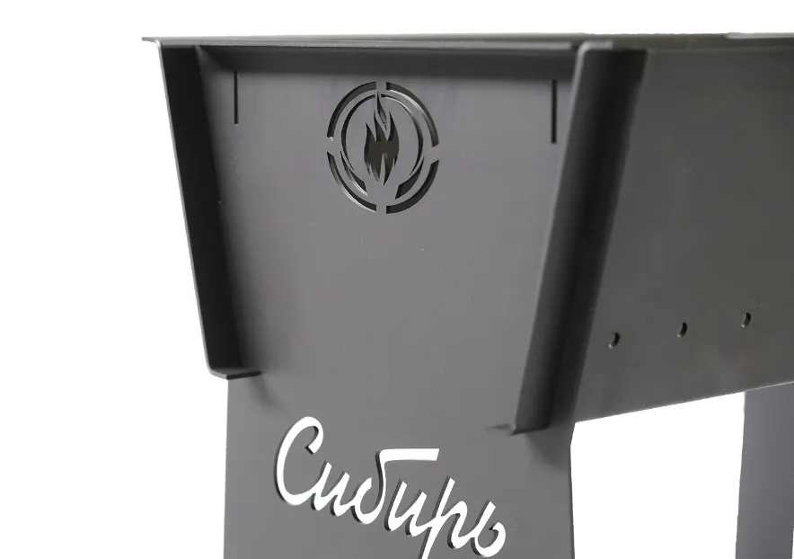 Мангал Сибирь разборный без полок 3 мм