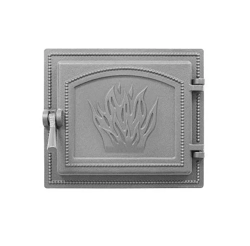 Чугунная каминная дверка ВЕЗУВИЙ 261 (не крашенная)