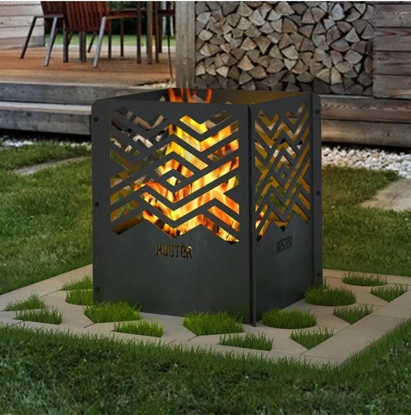 Комплект Куб + Очаг-мангал