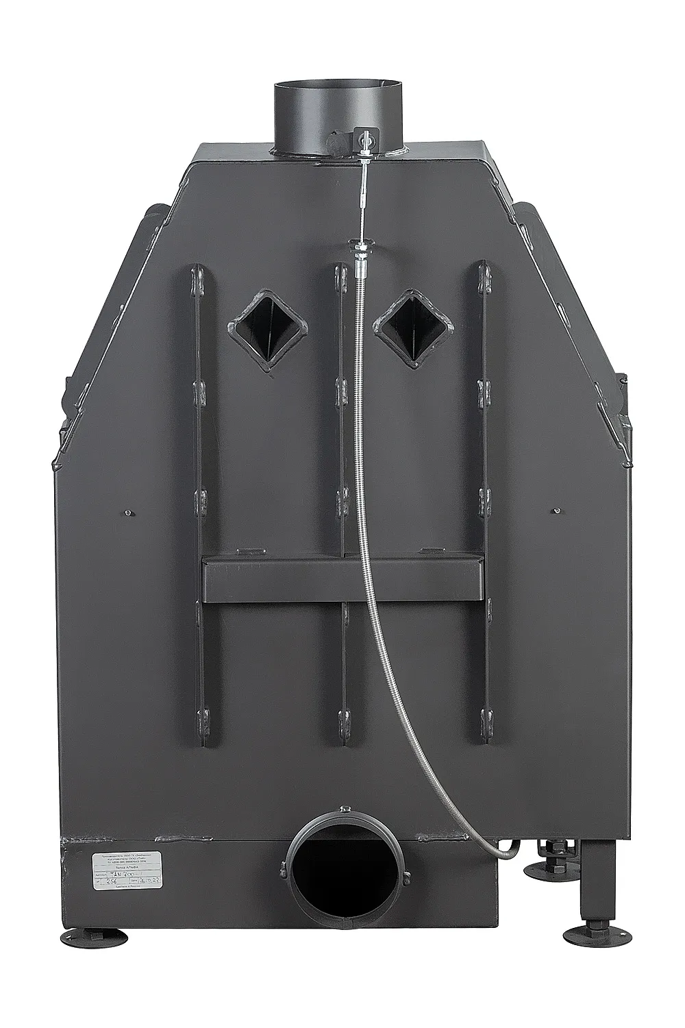 Каминная стальная топка Альфа 700-150