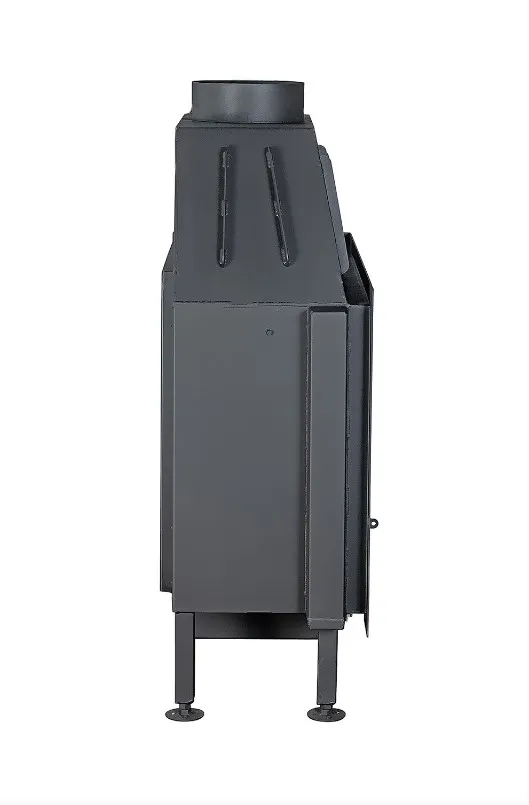 Каминная стальная топка Альфа 1000 R два стекла правая