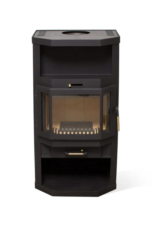 Стальная печь-камин Ангара Аква Стальная печь-камин Ангара Аква