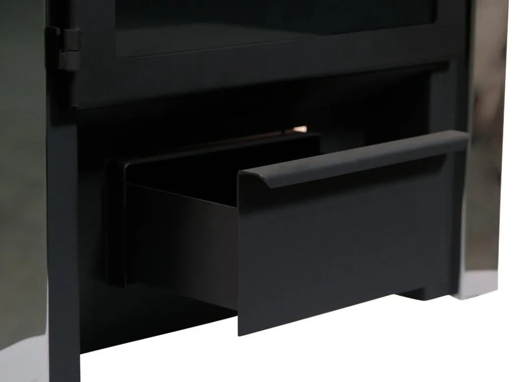 Банная печь Сибирь ЗК Панорамная дверца