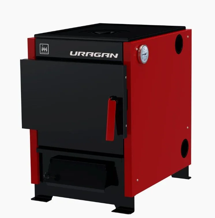 Твердотопливный котел URAGAN («Ураган») 10 кВт