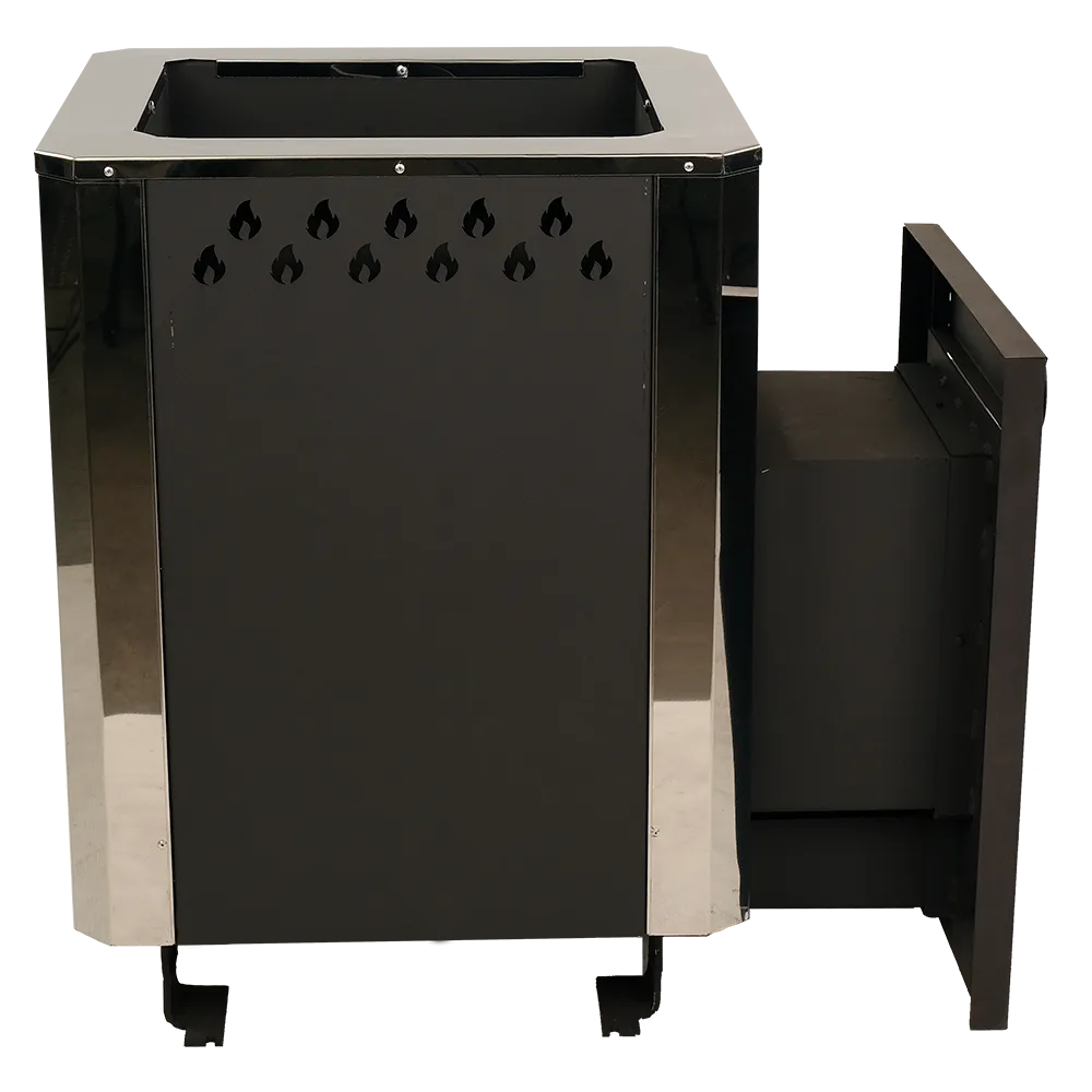 Банная печь Грация 15 Дверка со стеклом