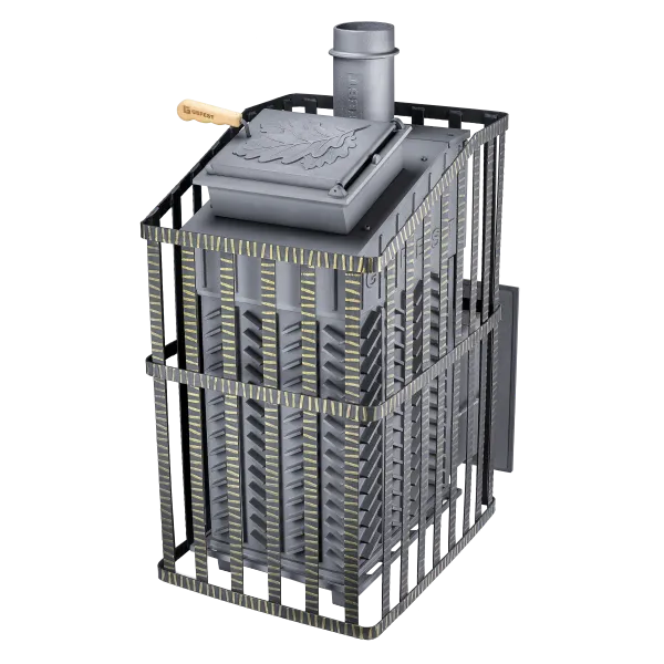 Чугунная банная печь GFS ЗК 25 (П) Ураган