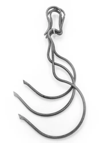 Набор кованых крюков