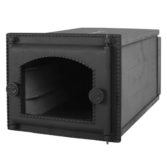 ДП-ДТ-6АС Чугунная печная духовка со стеклом 345х289х500